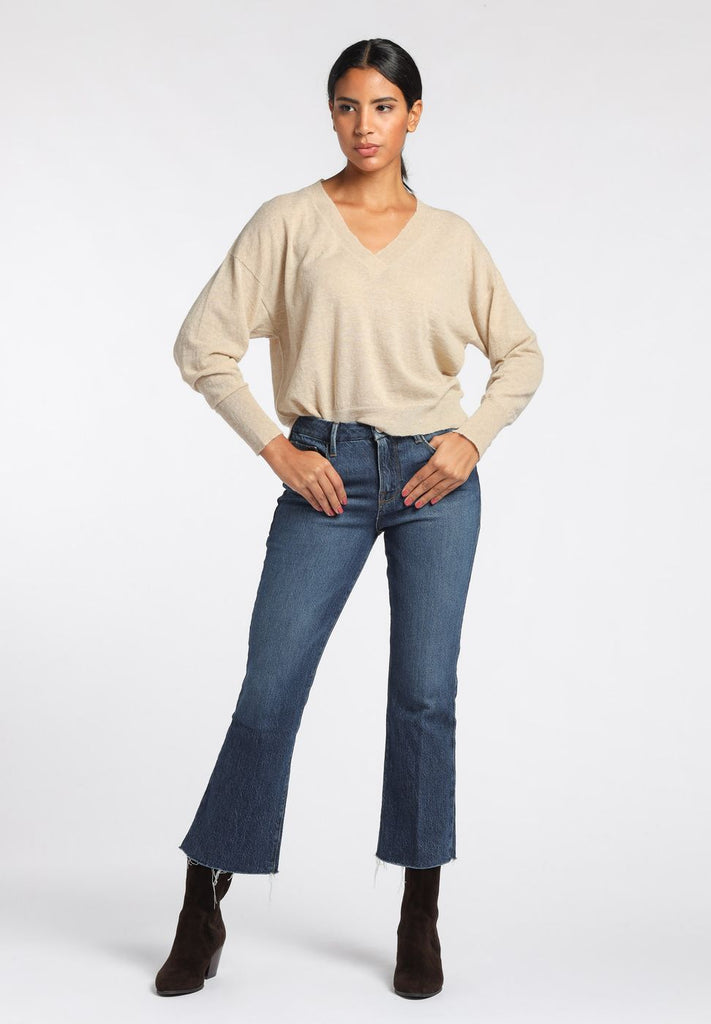 Le Cropped Mini Boot - Jeans - FRAME